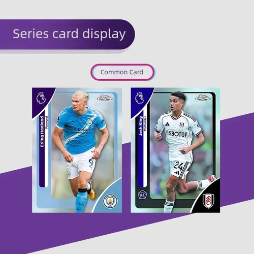 2026 Topps Premier League Chrome English Premier League Soccer Star Cards Game Collection Cards Toy Gift