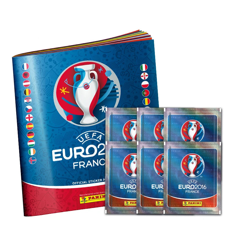 Panini 2016 Euro Championship Sticker Album Official Retro Shiny&Holo Player Stickers Collection Nostalgia Collectible Gift Box - AliExpress 26