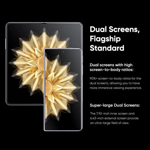 Honor Magic V2 Global Version 5g Foldable Smartphone Snapdragon 8 Gen2 Ltpo Oled Display 120Hz 50Mp Triple Cameras Android Mobile