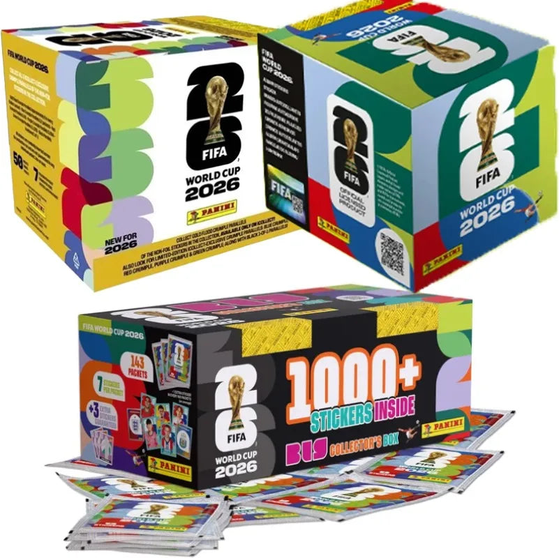 Panini 2026 FIFA World Cup Genuine Sticker Collection International Version Version Limited Football Souvenir Holiday Gifts