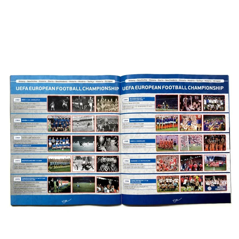 Panini 2016 Euro Championship Sticker Album Official Retro Shiny&Holo Player Stickers Collection Nostalgia Collectible Gift Box - AliExpress 26