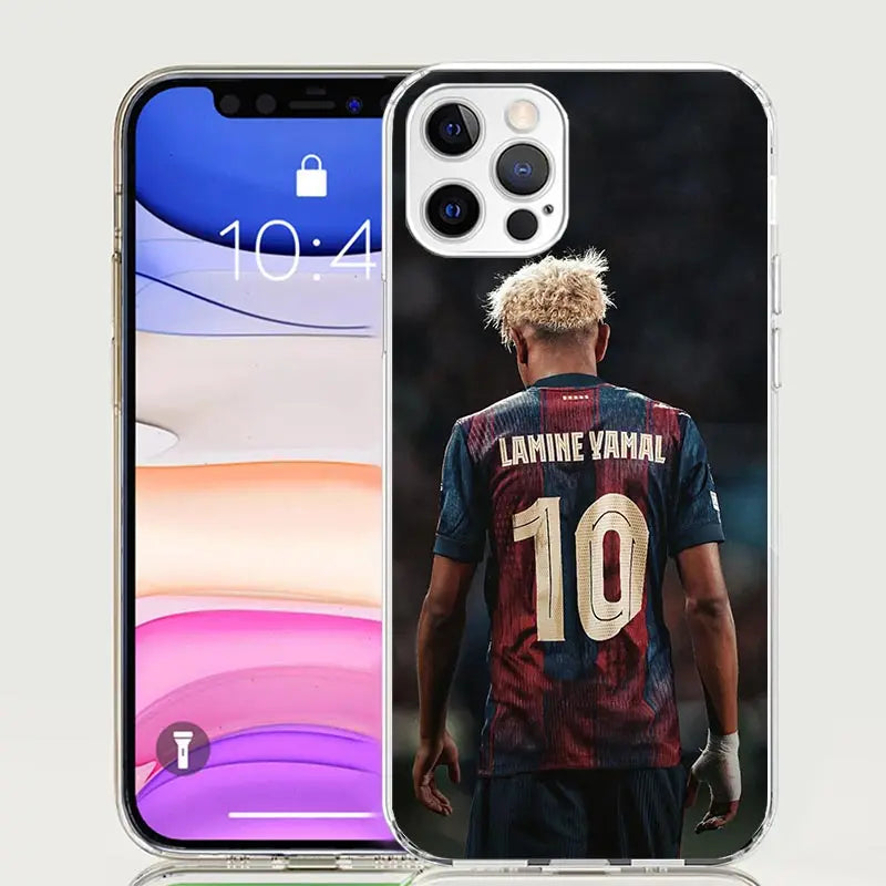 L-Lamine Y-Yamal 19 Case Phone Cover for Apple iphone 13 Pro Max 12 Mini 11 X XS XR XS Max 7 Plus 8 6S 6 5 SE 5S Trend Fundas
