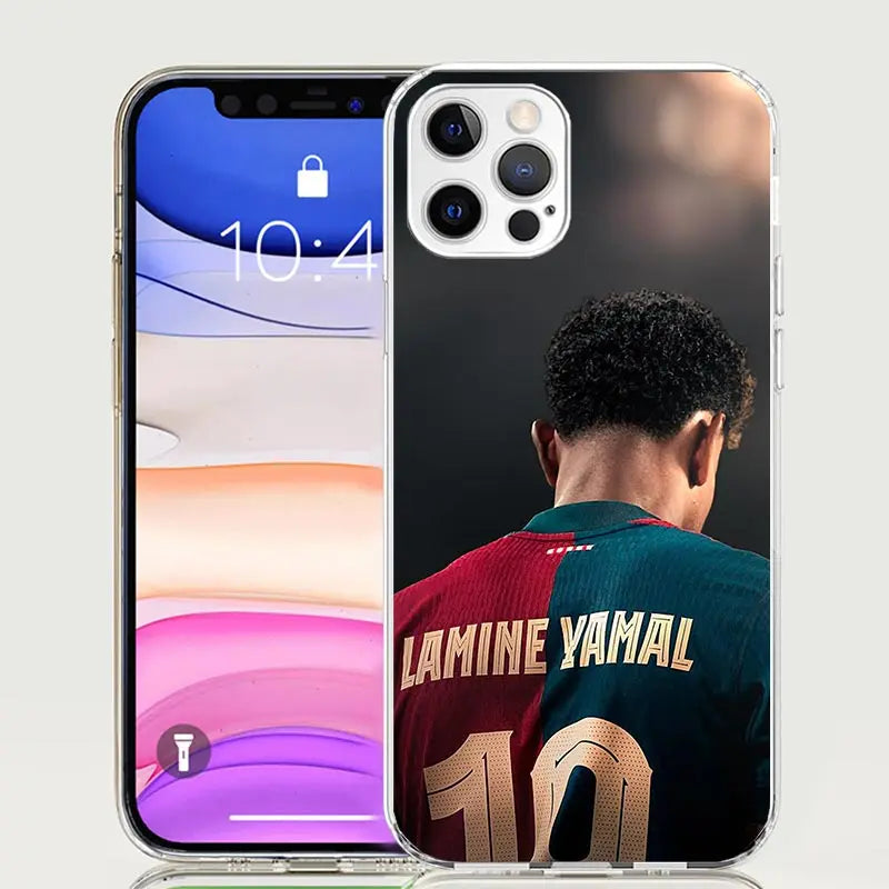 L-Lamine Y-Yamal 19 Case Phone Cover for Apple iphone 13 Pro Max 12 Mini 11 X XS XR XS Max 7 Plus 8 6S 6 5 SE 5S Trend Fundas