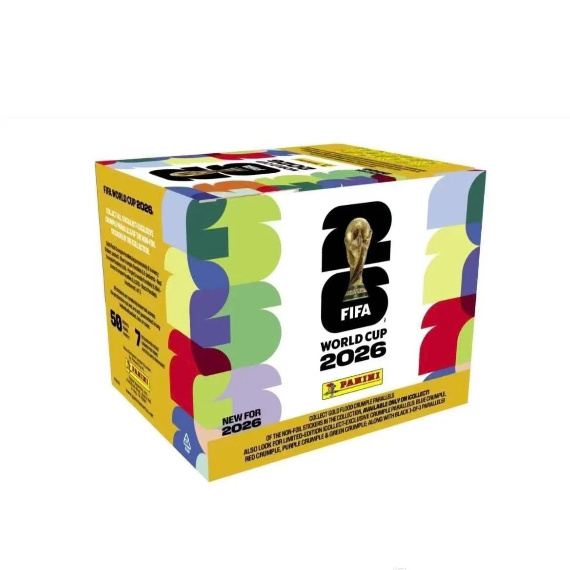 Panini 2026 FIFA World Cup Genuine Sticker Collection International Version Version Limited Football Souvenir Holiday Gifts