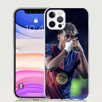L-Lamine Y-Yamal 19 Case Phone Cover for Apple iphone 13 Pro Max 12 Mini 11 X XS XR XS Max 7 Plus 8 6S 6 5 SE 5S Trend Fundas