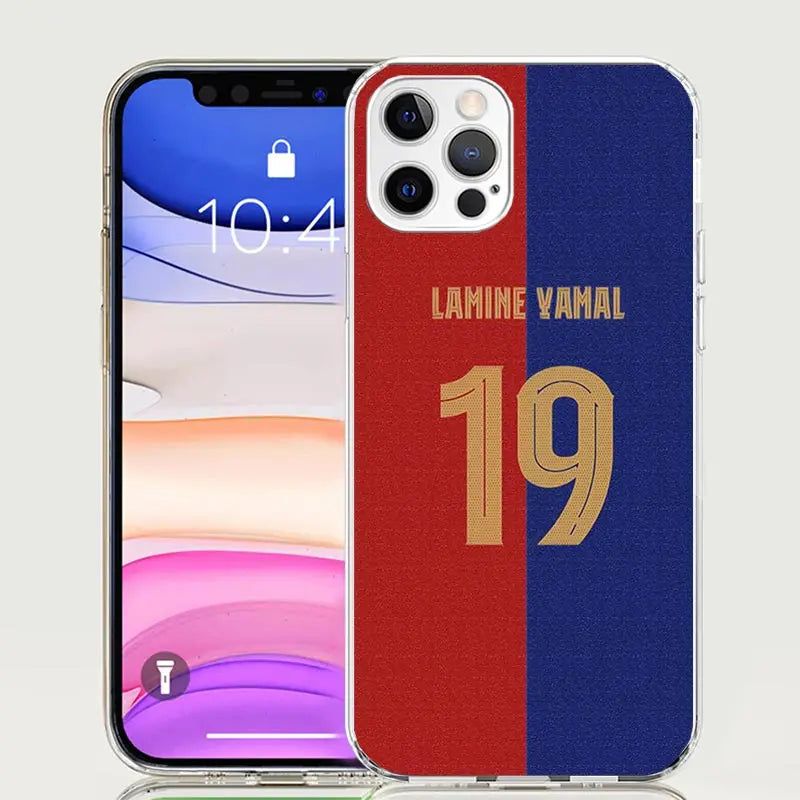 L-Lamine Y-Yamal 19 Case Phone Cover for Apple iphone 13 Pro Max 12 Mini 11 X XS XR XS Max 7 Plus 8 6S 6 5 SE 5S Trend Fundas